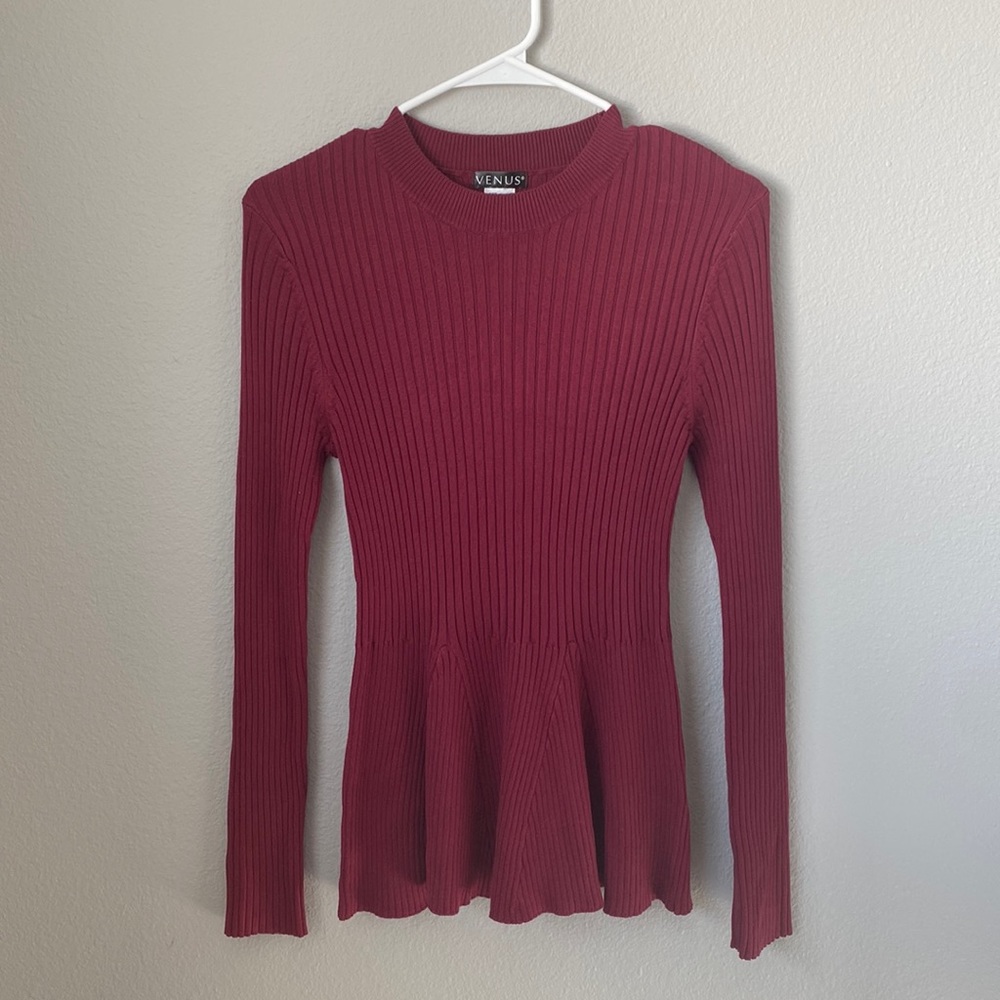 Venus long sleeved sweater.